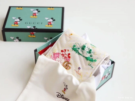 First bag ru X wallet Disney Gucci 0728